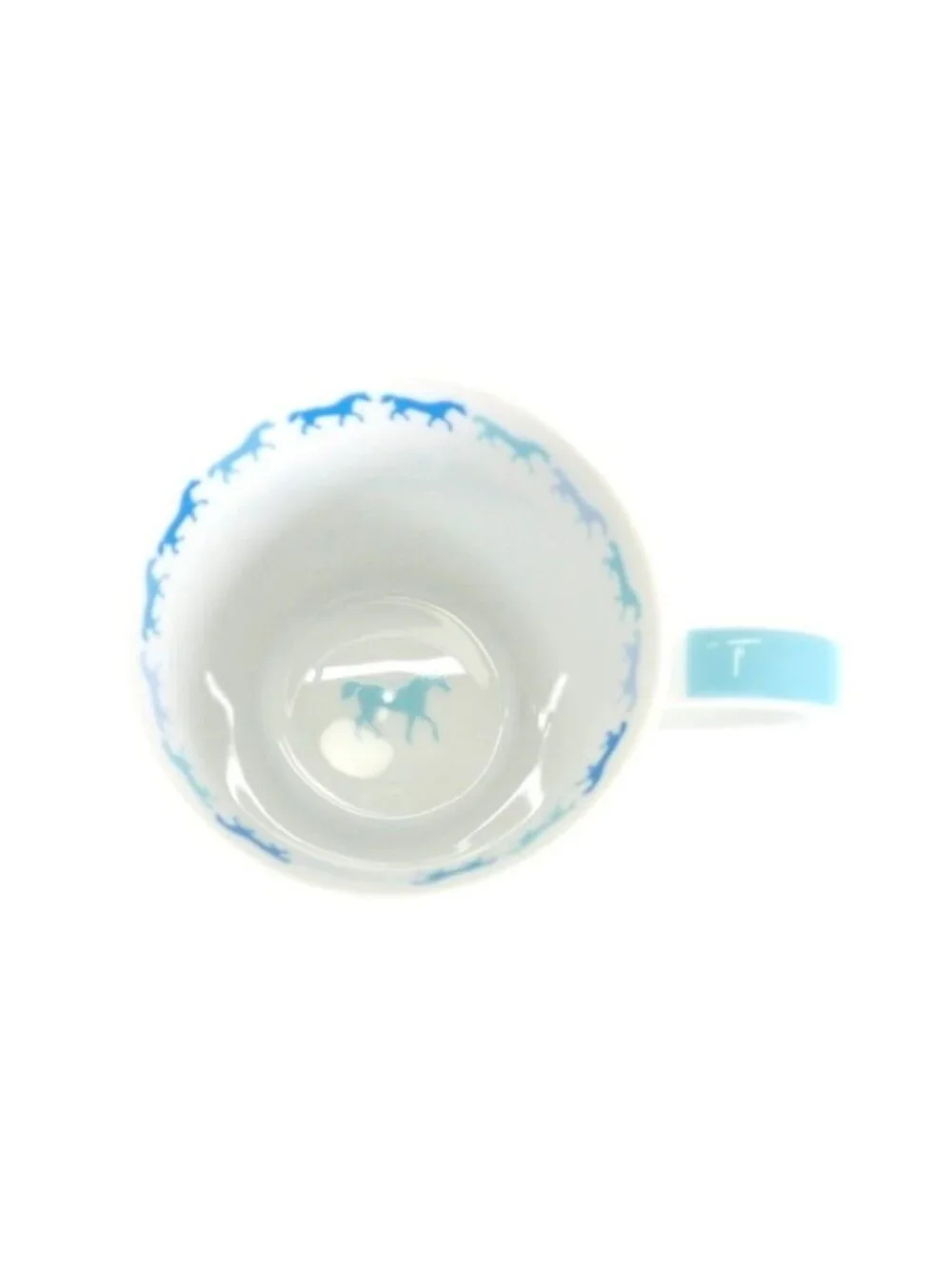 Hermes Kaval Color Mug Cup Tableware Porcelain Blue Horse Hose Celebration